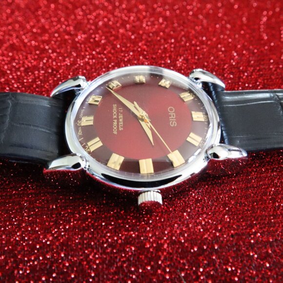 Vintage Oris AM044 Swiss-made, professionally refurbished: 17‑Jewel Manual Wind - Picture 5 of 7